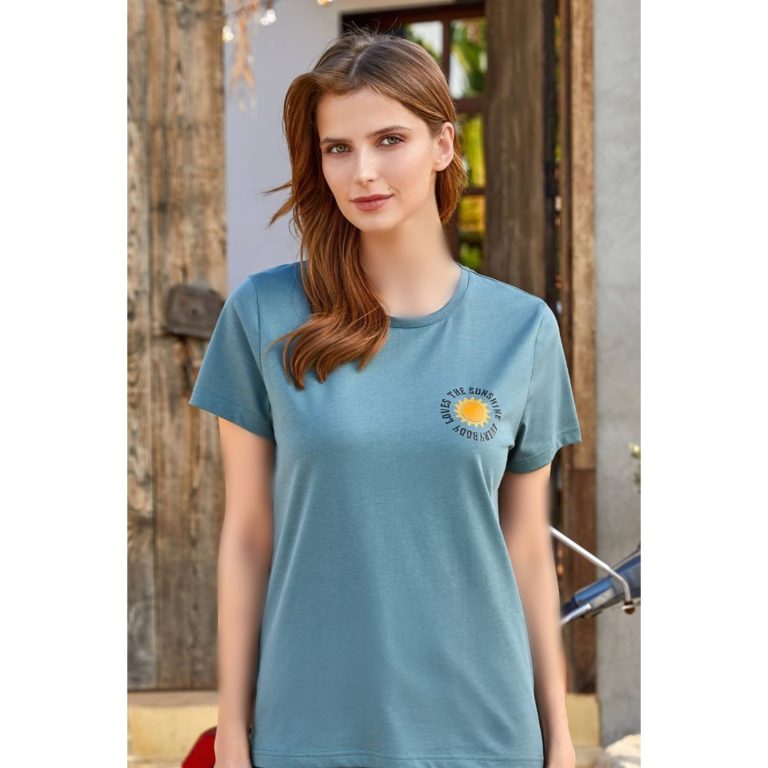 تیشرت چاپ دار زنانه برراک | berrak